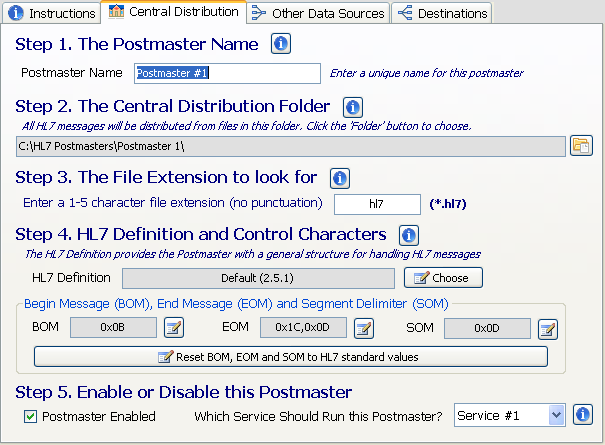 Creating Postmasters